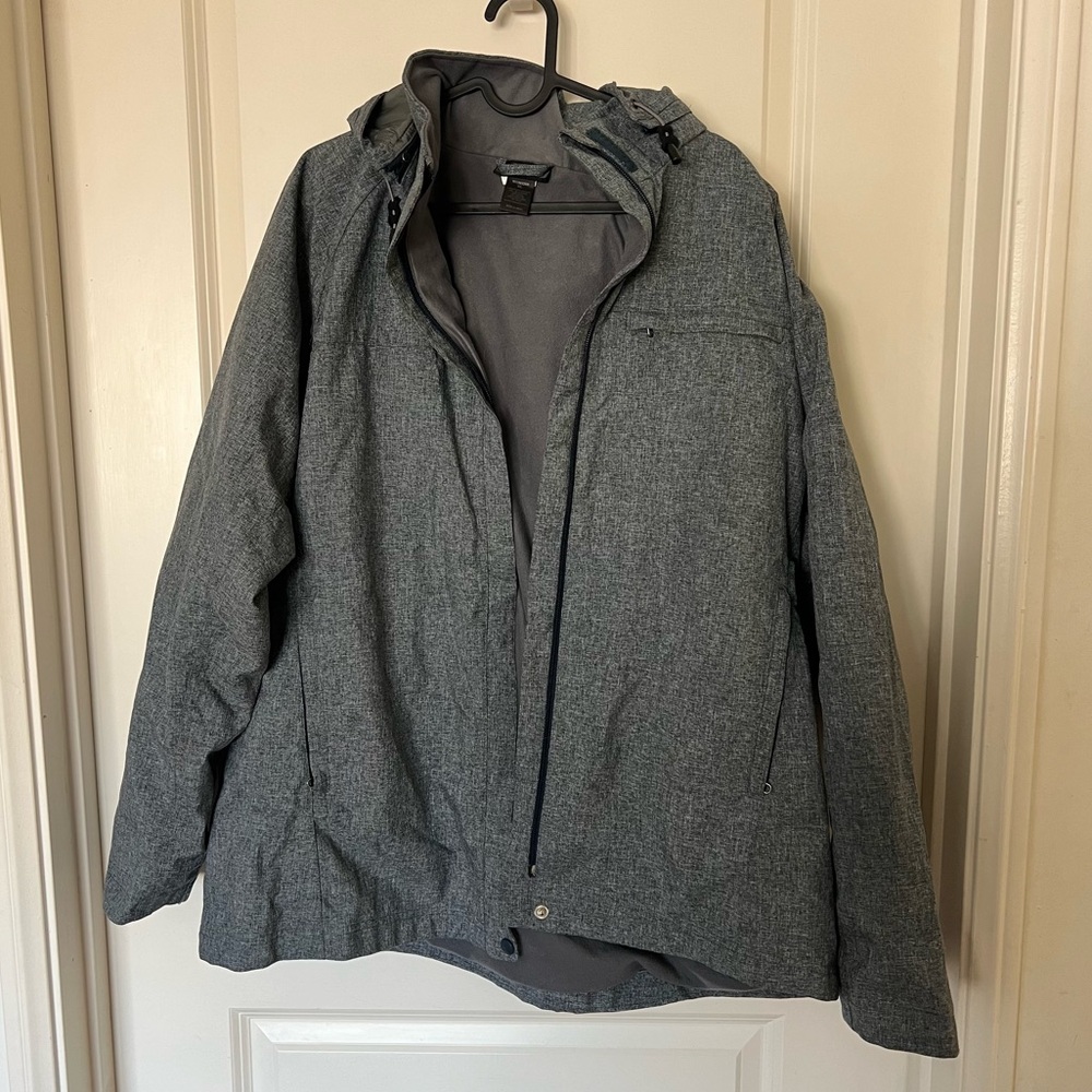 Women’s XL REI Gray Ski Jacket Shell